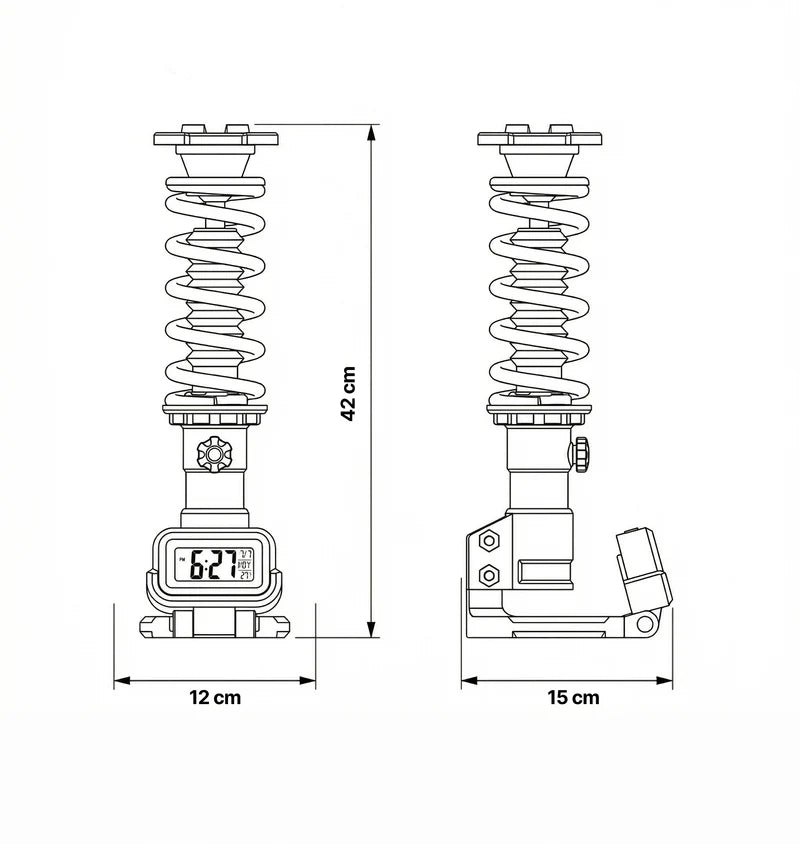 Coilover Desk Lamp
